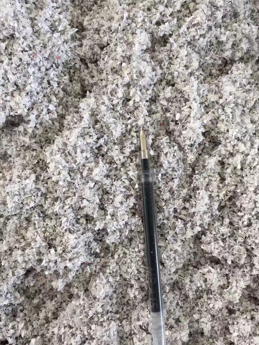 0.3mm Shredding size paper