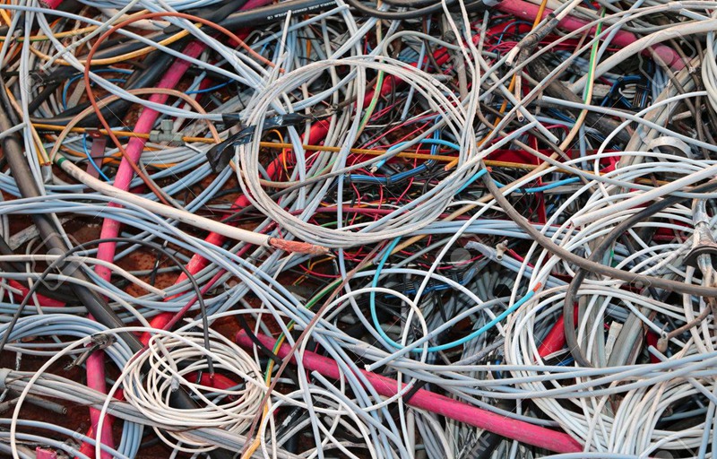Cable waste