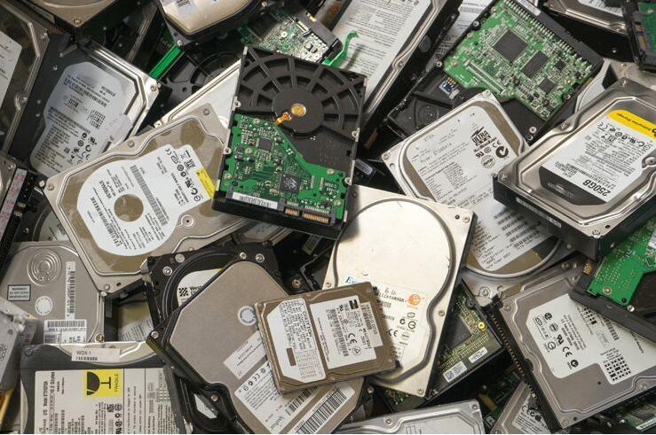 Hard drive waste
