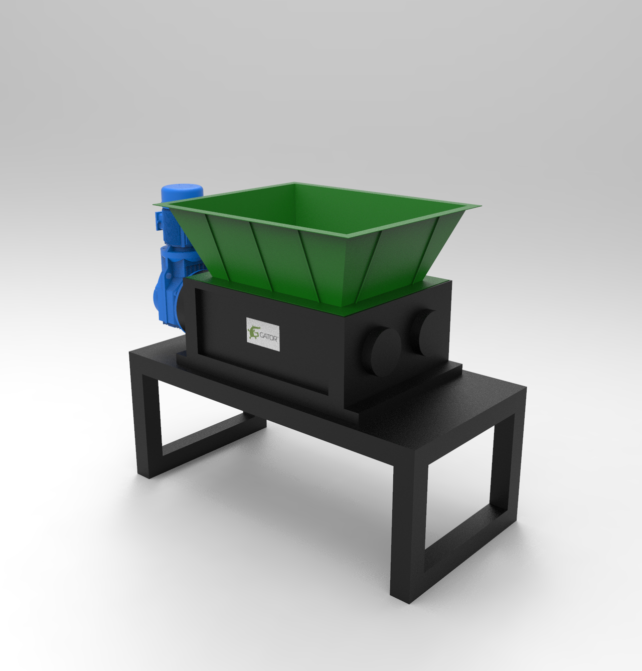 double shaft shredder