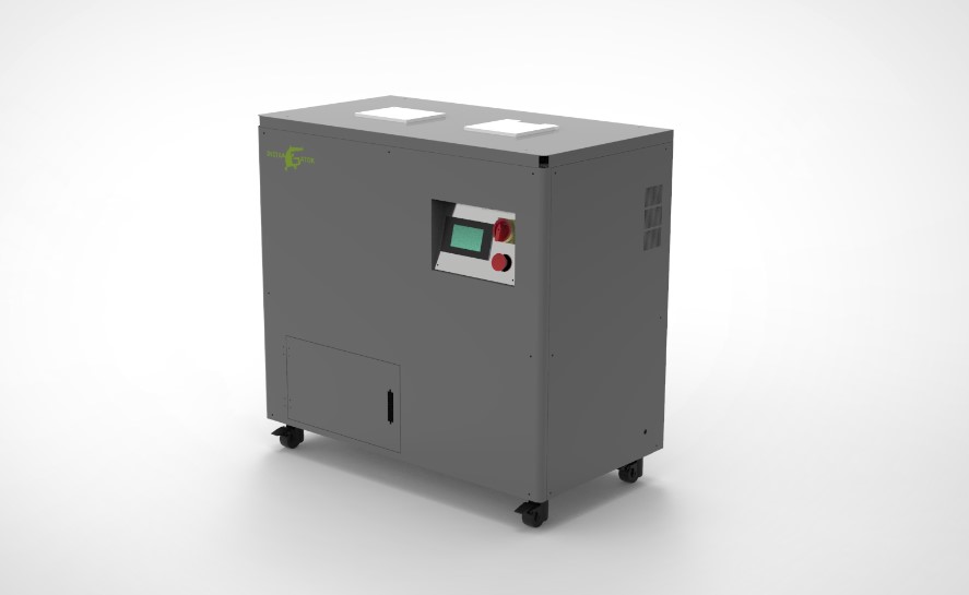 Portable data destruction used hard drive shredder