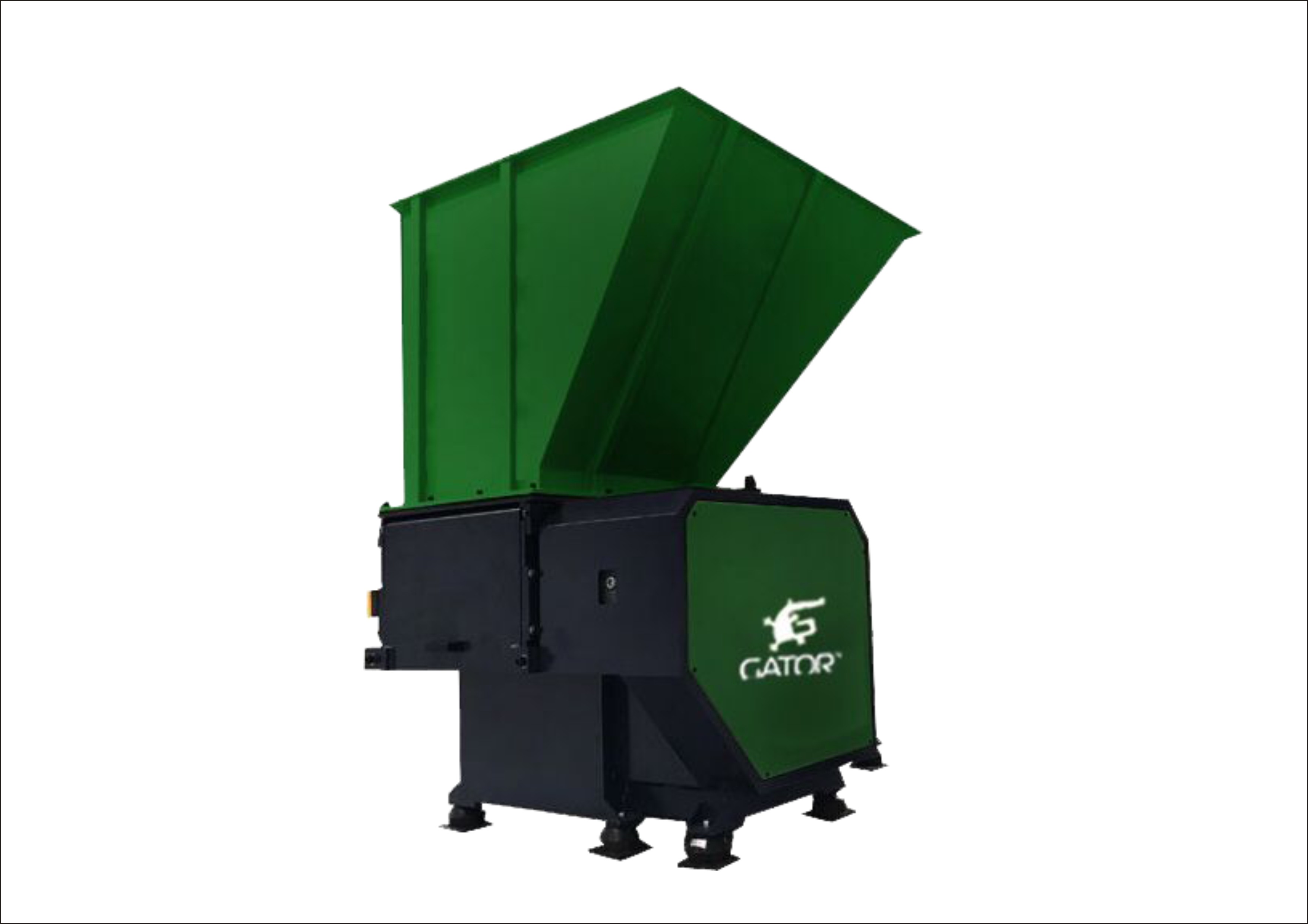 Industrial Waste Recycling Equipment Single Shaft Shredder