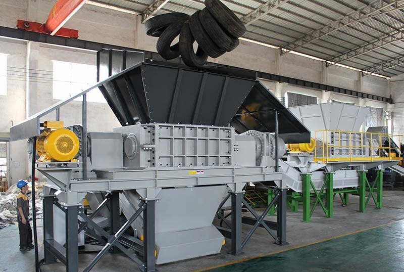 tyre recycling machine