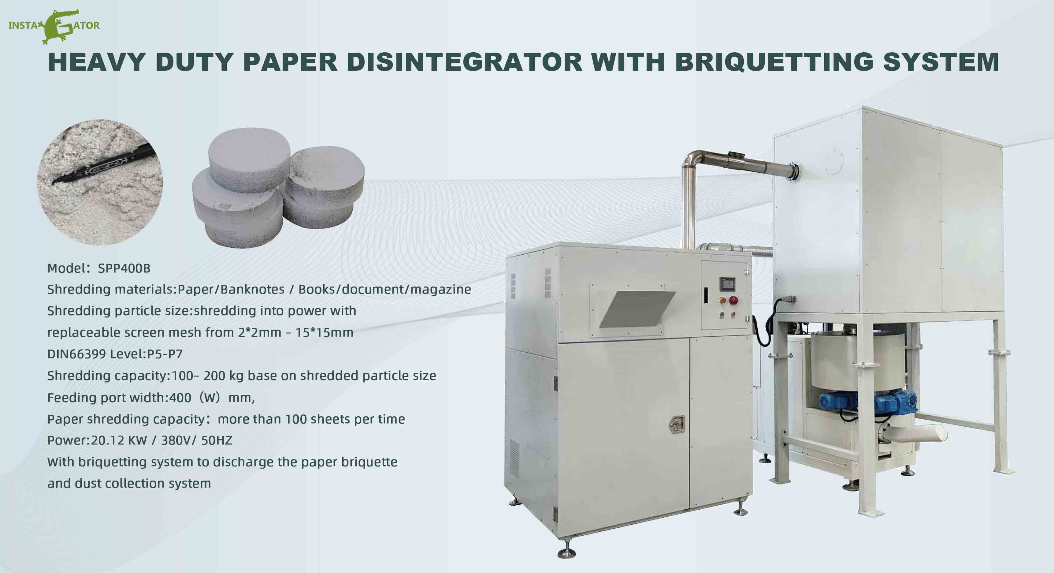 Professional Solutions for Shredding And Briquetting Banknotes