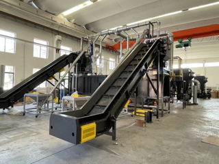 Supu Waste Toner Cartridge Shredding And Separating Line