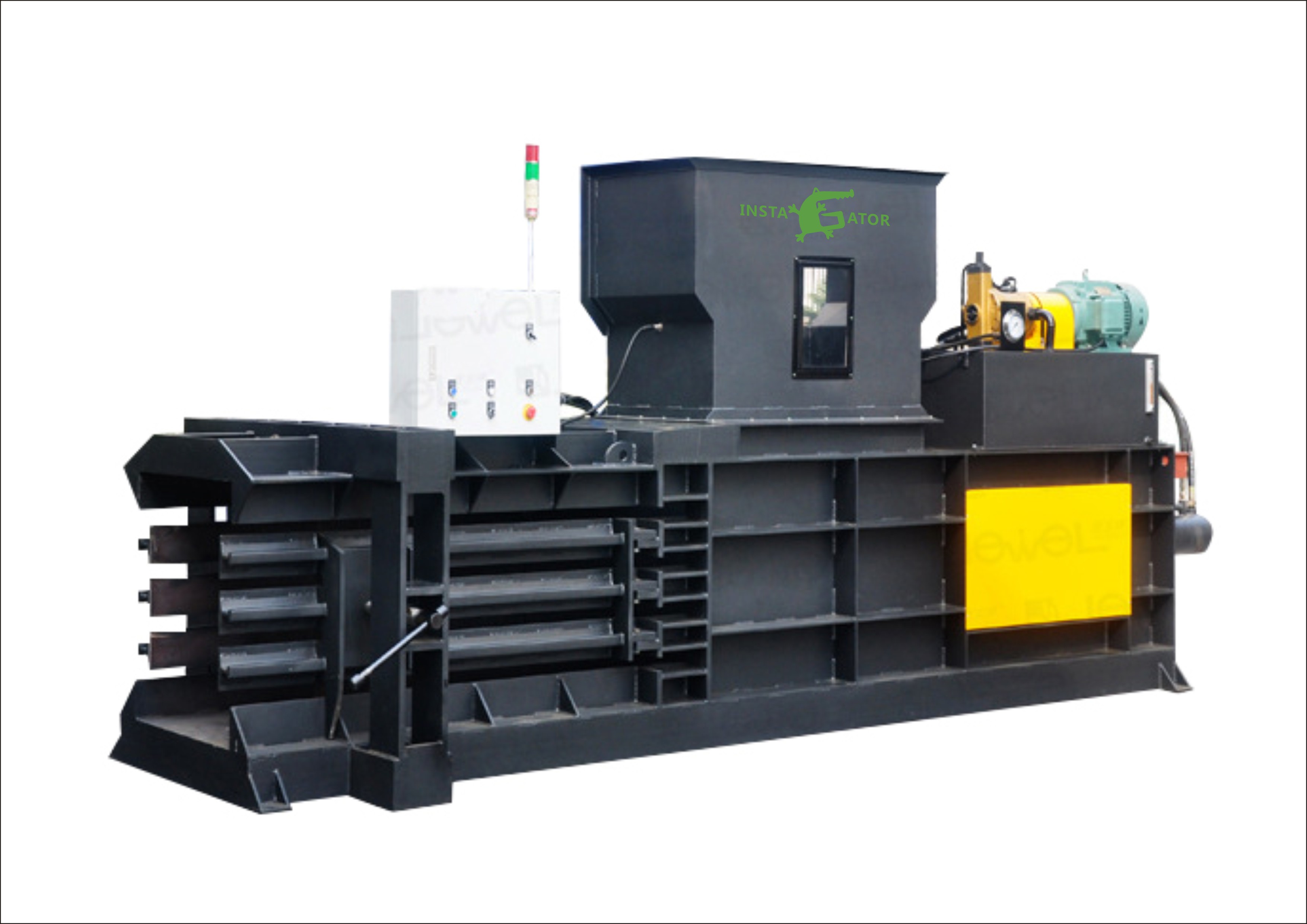 Baling press machine 